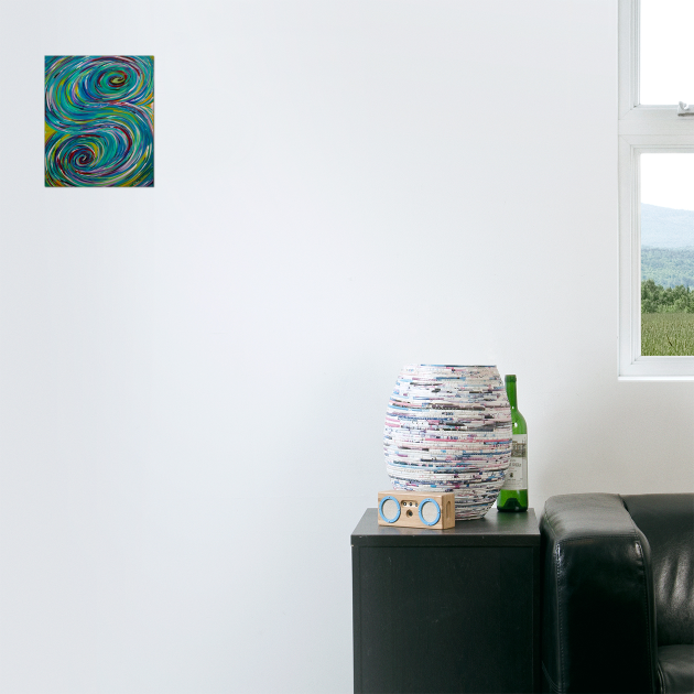 S Abstract Painting by Dual Rogue